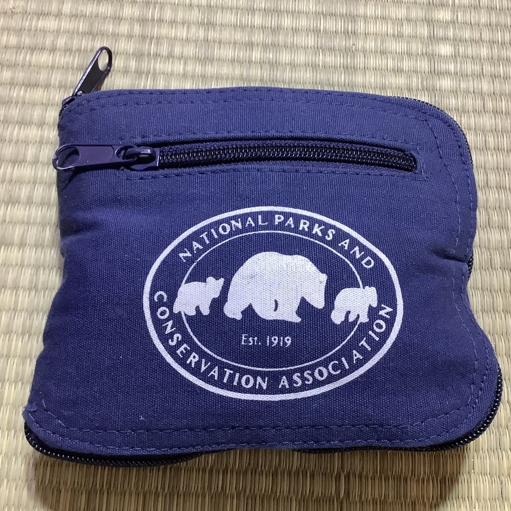 Blue National Parks Conservation Association Pouch Tote